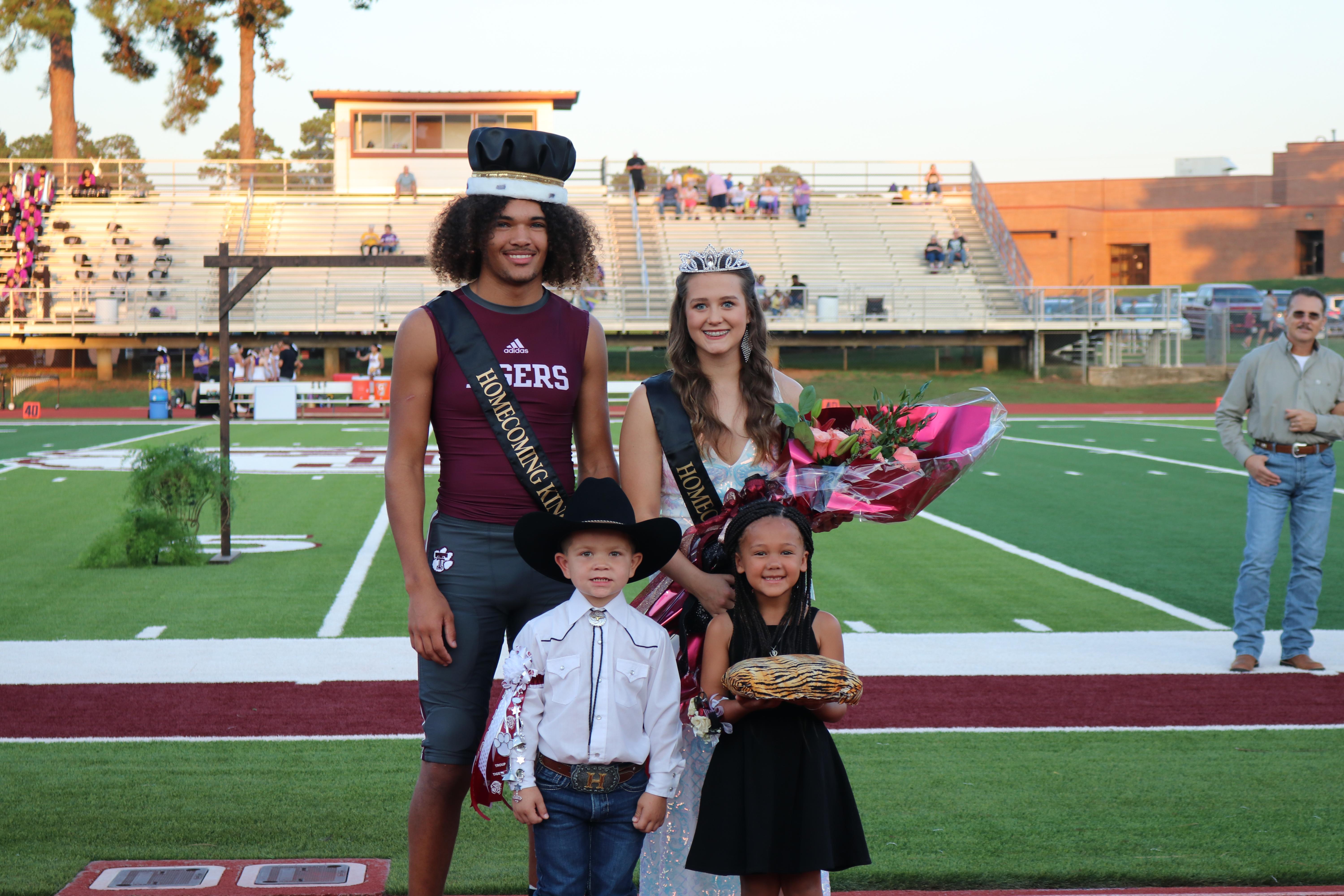 homecoming queen & king